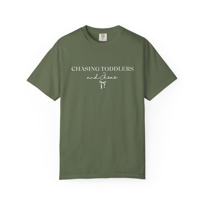 Chasing Toddlers and Jesus Graphic Tee