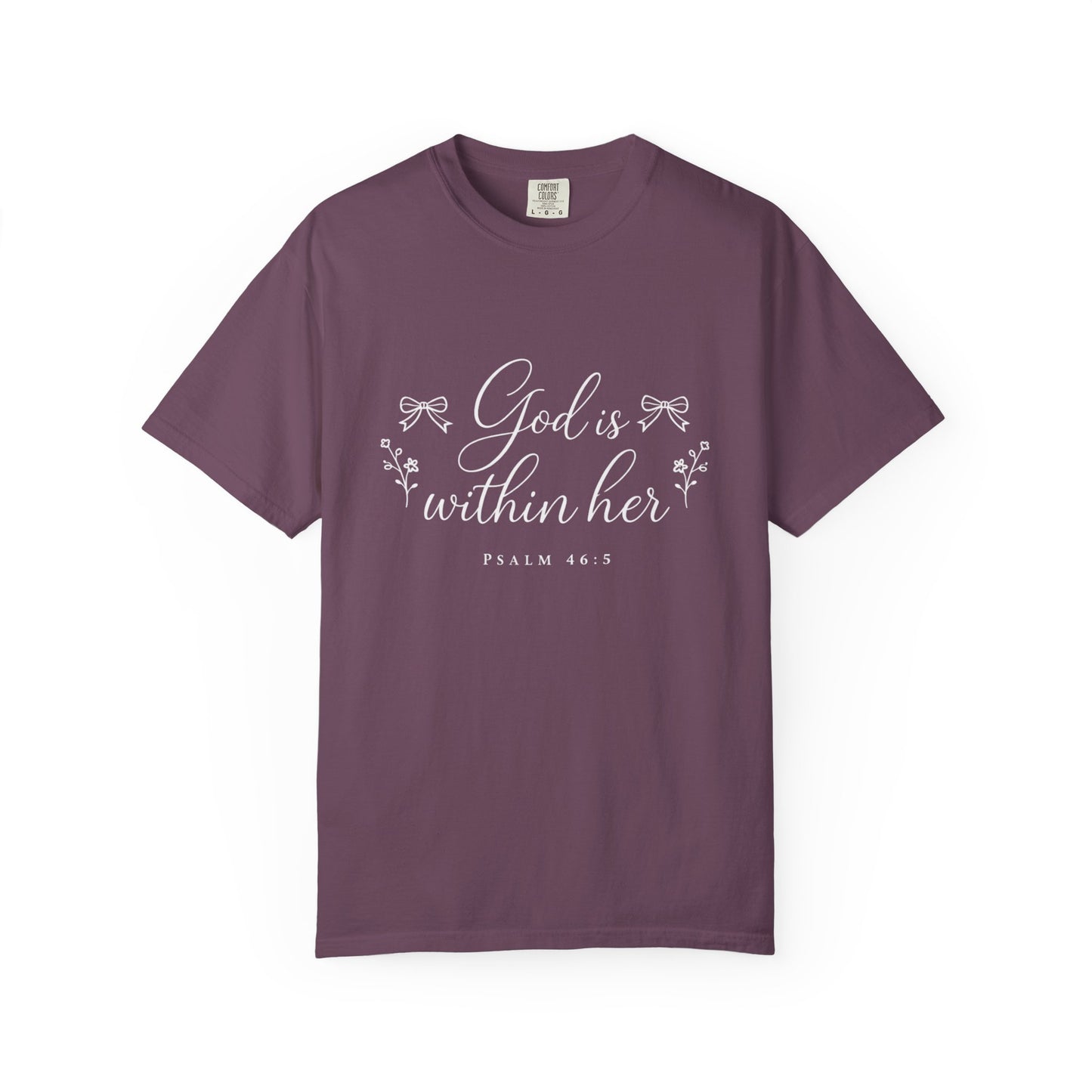 God is Within Her Graphic Tee