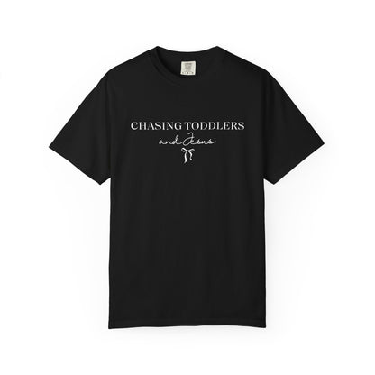 Chasing Toddlers and Jesus Graphic Tee
