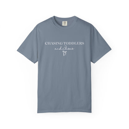 Chasing Toddlers and Jesus Graphic Tee