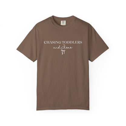 Chasing Toddlers and Jesus Graphic Tee