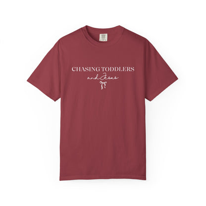 Chasing Toddlers and Jesus Graphic Tee