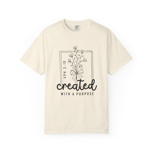 Created With a Purpose Graphic Tee (Eph. 2:10)