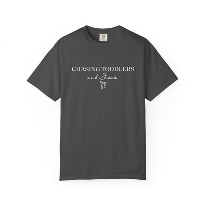 Chasing Toddlers and Jesus Graphic Tee